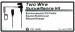 Icom 2 wire covert earpiece, long cabling