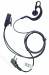 Motorola CP040, XTN, DP1400 2pin  G shape earpiece and microphone