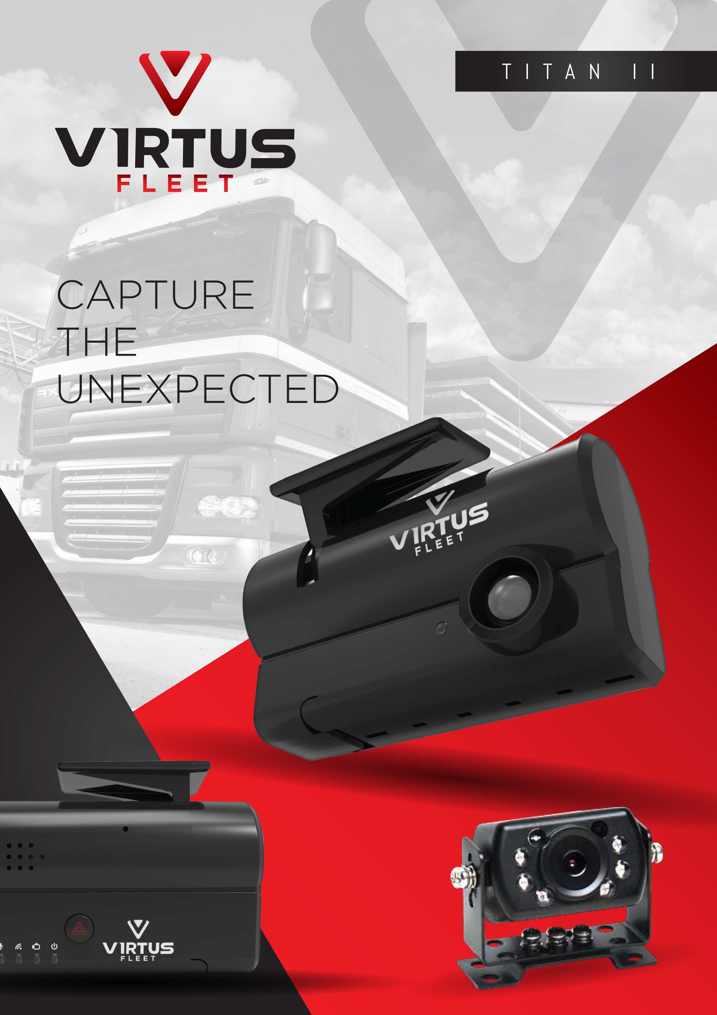 Virtus Titan 2 dashcam data sheet p1