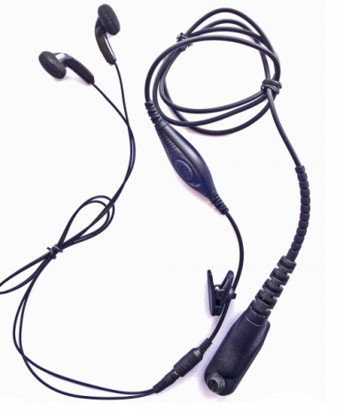 Motorola DP3400, DP4200 Covert MP3 Style Earphones & Microphone