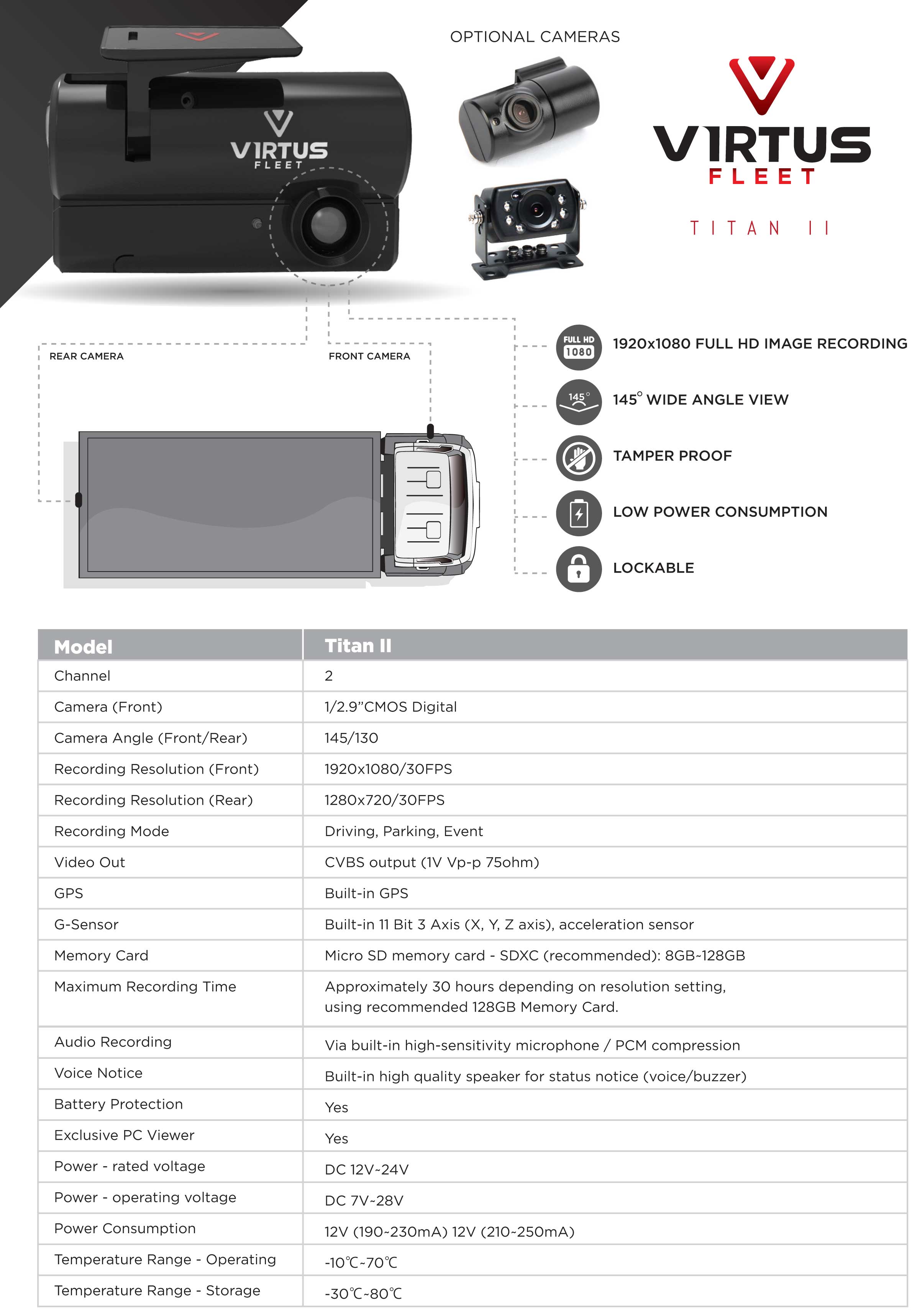 Titan 2 data sheet