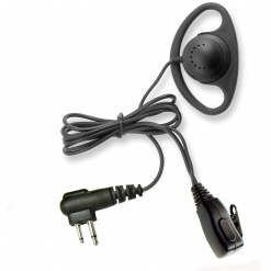 Motorola CP040 / DP1400 / XT420 D-Shape Earpiece and Microphone