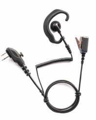 Hytera PD505,PD405, 2 pin plug G shape earpiece